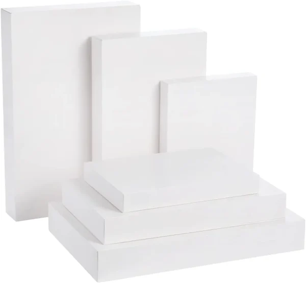 24pcs White Christmas Shirt Boxces With Lids 4 24pcs White Christmas Shirt Boxces With Lids - Image 2