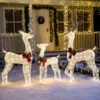3pcs LED Christmas Reindeer Decorations 1 3pcs LED Christmas Reindeer Decorations -Christmas Decorations 3 Pcs Christmas Reindeers LED Yard Lights 1 600x600 1