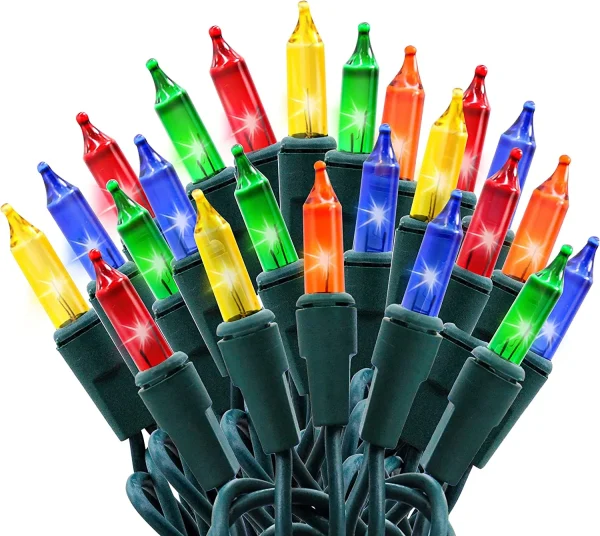 3x100 Multi Color Christmas Lights 64.3ft 4 3x100 Multi Color Christmas Lights 64.3ft - Image 2