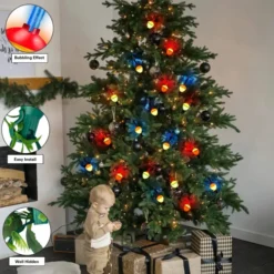 3x7 LED Multicolor Christmas Bubble String Lights 7ft 10 3x7 LED Multicolor Christmas Bubble String Lights 7ft -Christmas Decorations 3 x 7ft Christmas Multicolor Bubble String Lights 3 result 600x600 1