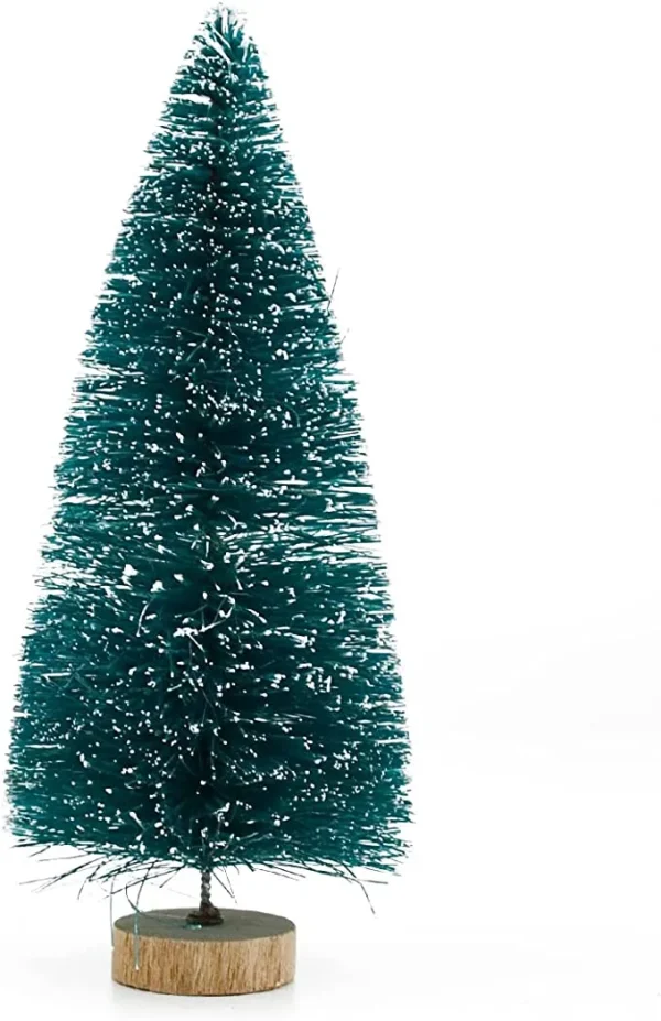 32pcs Snow Frost Mini Artificial Christmas Tree 5 32pcs Snow Frost Mini Artificial Christmas Tree - Image 3