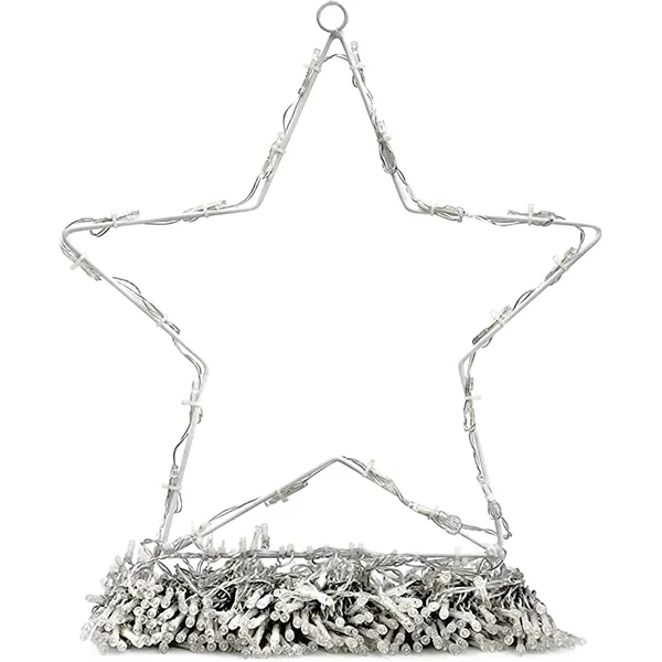 335 LED Warm White Star String Lights 16.4ft 5 335 LED Warm White Star String Lights 16.4ft - Image 3