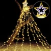 345 LED 8 Lighting Modes Waterfall Lights Warm White 16.4ft 1 345 LED 8 Lighting Modes Waterfall Lights Warm White 16.4ft -Christmas Decorations 345 LED 8 Lighting Modes Waterfall Lights Warm White 16 4 600x600 1