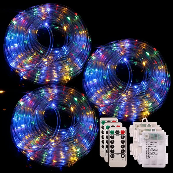 3x120 LED Multicolor Rope Light 46ft 4 3x120 LED Multicolor Rope Light 46ft - Image 2