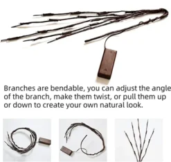 3Pcs Branch Lights, White 29in 11 3Pcs Branch Lights, White 29in -Christmas Decorations 3Pcs 20 LED Branch Lights White 3 600x565 1