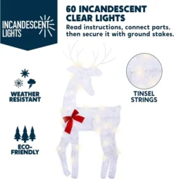 3pcs Light Up Yard Reindeer Family Decoration 10 3pcs Light Up Yard Reindeer Family Decoration -Christmas Decorations 3Pcs 2D Incandescent Yard Lights 3 1 600x616 1