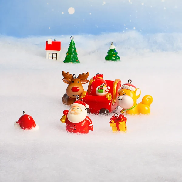 3Pcs Christmas Snow Blanket Roll 4 3Pcs Christmas Snow Blanket Roll - Image 2