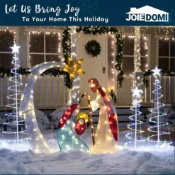 3Pcs Lighted Spiral Christmas Tree Set LED Warm White -Christmas Decorations 3Pcs Lighted Spiral Christmas Tree Set LED Warm White 2 结果 600x600 1