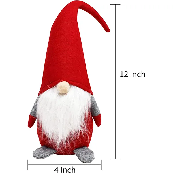 3pcs Red Green Grey Swedish Christmas Santa Gnome 4 3pcs Red Green Grey Swedish Christmas Santa Gnome - Image 2
