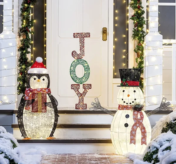 Light Up Penguin Christmas Decoration 3ft 8 Light Up Penguin Christmas Decoration 3ft - Image 6