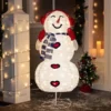 3ft LED Yard Lights - Collapsible Snowman With Earmuffs 1 3ft LED Yard Lights - Collapsible Snowman With Earmuffs -Christmas Decorations 3ft LED Yard Lights Collapsible Snowman with Earmuffs 8 600x600 1