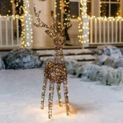 3ft 80 LED Christmas Rattan Reindeer Buck 11 3ft 80 LED Christmas Rattan Reindeer Buck -Christmas Decorations 3ft LED Yard Lights Rattan Buck 4 result 600x600 1