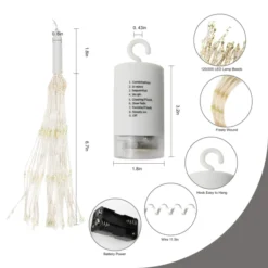 4Pcs 200 LED Firework Copper Wire Lights 24in 10 4Pcs 200 LED Firework Copper Wire Lights 24in -Christmas Decorations 4 Pack of Firework Copper Wire Lights 3 result 600x600 1