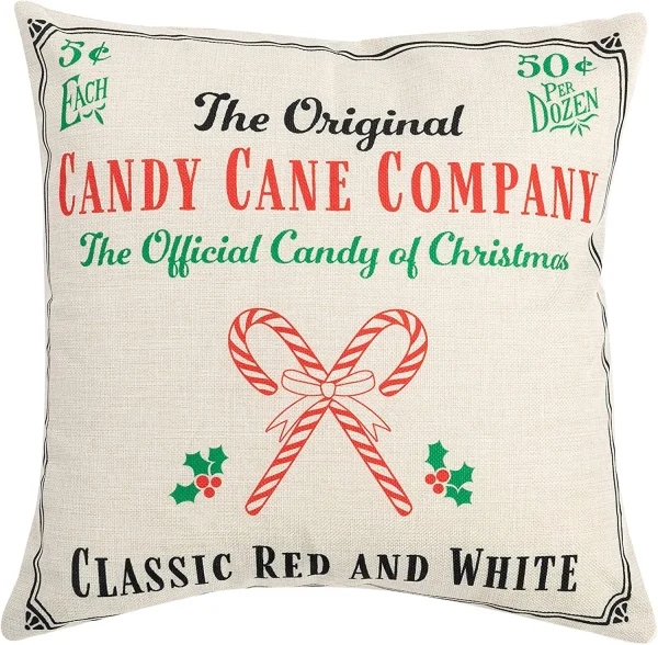 4Pcs Christmas Classic Pillow Cover 6 4Pcs Christmas Classic Pillow Cover - Image 4