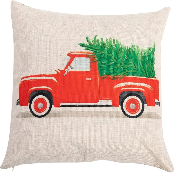 4Pcs Christmas Classic Pillow Cover 8 4Pcs Christmas Classic Pillow Cover - Image 6