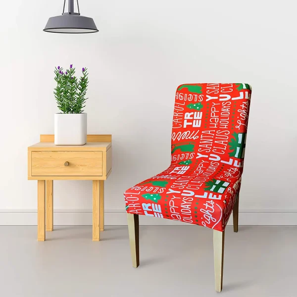 4pcs Christmas Chair Covers 8 4pcs Christmas Chair Covers - Image 6