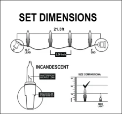2x100 Multicolor Christmas Green Wire String Lights 21.3ft -Christmas Decorations 42.6 FT 200 Count Christmas Multicolor Green Wire String Lights 4 result 600x562 1