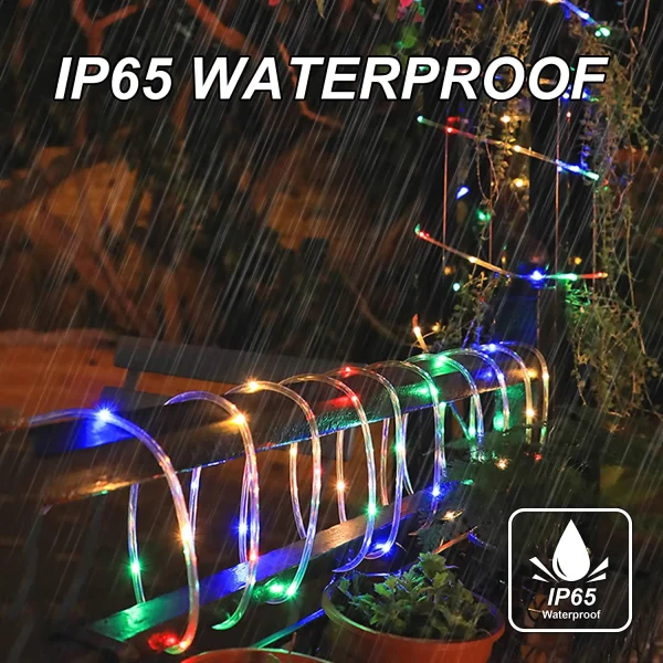 2x120 LED Multicolor Rope Light 46ft 4 2x120 LED Multicolor Rope Light 46ft - Image 2