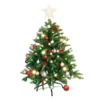 Pre Lit Decorated Christmas Tree 4ft 1 Pre Lit Decorated Christmas Tree 4ft -Christmas Decorations 4FT DIY Christmas Tree 1 result scaled 600x600 1