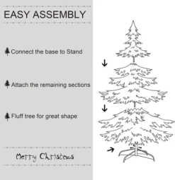 Pre Lit Decorated Christmas Tree 4ft -Christmas Decorations 4FT DIY Christmas Tree 5 result 600x619 1