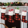 4Pcs Buffalo Plaid Christmas Stockings -Christmas Decorations 4Pcs Buffalo Plaid Christmas Stockings 1 result 600x600 1