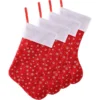4Pcs Felt Christmas Stockings 15in 2 4Pcs Felt Christmas Stockings 15in -Christmas Decorations 4Pcs Felt Christmas Stockings 15in 1