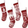 4Pcs Knit Christmas Stockings 1 4Pcs Knit Christmas Stockings -Christmas Decorations 4Pcs Knit Christmas Stockings 1 1 600x584 1
