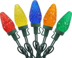 50 LED C9 Multicolor Christmas Light 26.25ft 10 50 LED C9 Multicolor Christmas Light 26.25ft -Christmas Decorations 50 Count C9 Christmas Light Multicolor 3 result 600x481 1