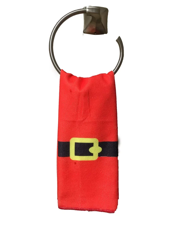 5Pcs Christmas Santa Theme Bathroom Decoration Set 4 5Pcs Christmas Santa Theme Bathroom Decoration Set - Image 2