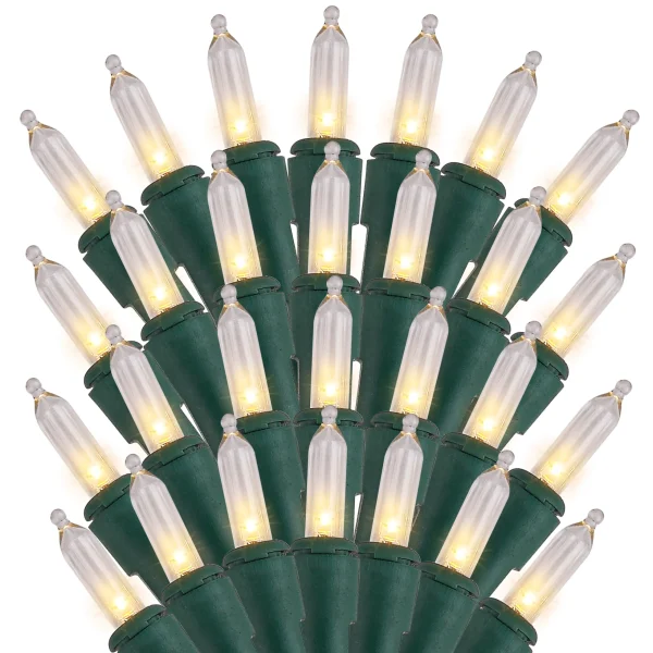 600 LED Cool White Led String Lights Green Wire 4 600 LED Cool White Led String Lights Green Wire - Image 2