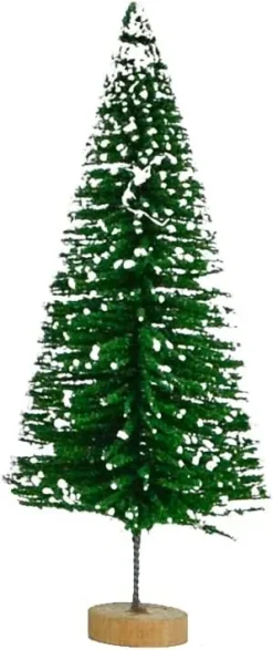 6pcs Mini Snow Frosted Artificial Christmas Trees -Christmas Decorations 6Pcs Artificial Mini Christmas Tree 5 result
