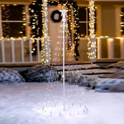 6ft 275 LED Animated Lightshow Cone Christmas Tree 11 6ft 275 LED Animated Lightshow Cone Christmas Tree -Christmas Decorations 6ft Animated Lightshow Cone Christmas Tree 1 600x600 1