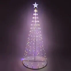 6ft 275 LED Animated Lightshow Cone Christmas Tree