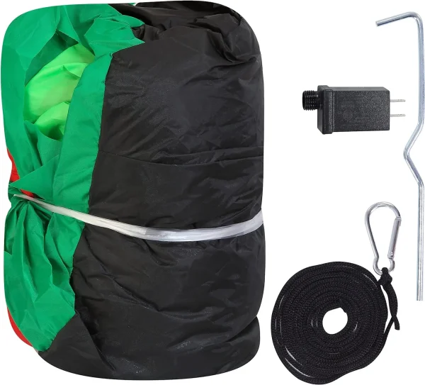 6ft Inflatable LED Elf Holding Gifts Decoration 8 6ft Inflatable LED Elf Holding Gifts Decoration - Image 6