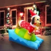 6ft Inflatable LED Inflatable Weiner Dog Snowboarding 1 6ft Inflatable LED Inflatable Weiner Dog Snowboarding -Christmas Decorations 6ft Inflatable LED inflatable Weiner Dog Snowboarding 1 result 600x600 1