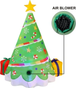 6ft Inflatable Rainbow Ribbon Christmas Tree Decoration 10 6ft Inflatable Rainbow Ribbon Christmas Tree Decoration -Christmas Decorations 6ft Inflatable Rainbow Ribbon Christmas Tree Decoration 3 result 600x698 1