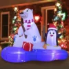 6ft LED Inflatable Christmas Polar Bear With Penguin 2 6ft LED Inflatable Christmas Polar Bear With Penguin -Christmas Decorations 6ft LED Inflatable Christmas Polar Bear With Penguin 1 result 600x600 1