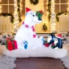 6ft LED Polar Bear Christmas Inflatable Decoration -Christmas Decorations 6ft LED Polar Bear Christmas Inflatable Decoration 1 600x600 1