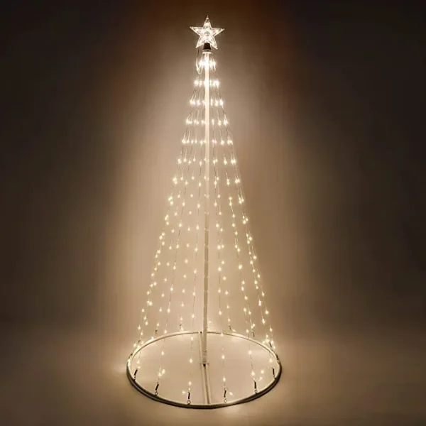 6ft 275 LED Lightshow Cone Christmas Tree 2 6ft 275 LED Lightshow Cone Christmas Tree