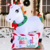 6ft Long LED Inflatable Unicorn Christmas Decoration 2 6ft Long LED Inflatable Unicorn Christmas Decoration -Christmas Decorations 6ft Long LED Inflatable Unicorn Christmas Decoration 5 600x600 1