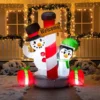 6ft Tall LED Welcome Sign Inflatable Christmas Decor 2 6ft Tall LED Welcome Sign Inflatable Christmas Decor -Christmas Decorations 6ft Tall LED Welcome Sign Inflatable Christmas Decor 5 600x600 1