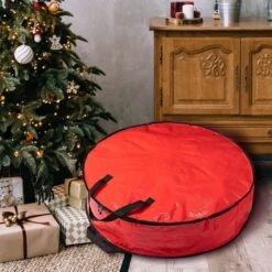 2pcs Red Christmas Wreath Storage Bags 36in 12 2pcs Red Christmas Wreath Storage Bags 36in -Christmas Decorations 71LXUG2gU8L. AC SL1200 600x600 1