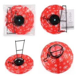 Christmas LED Inflatable Gathering Penguin Decoration -Christmas Decorations 8Pcs Paper Lanterns With LED Lights 3 result 600x600 1