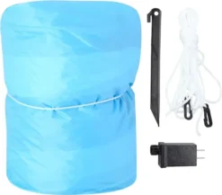 8ft Inflatable LED High Five Snowman Ice Skating 13 8ft Inflatable LED High Five Snowman Ice Skating -Christmas Decorations 8ft Inflatable LED High Five Snowman Ice Skating 7 600x528 1