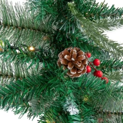 100 Lights Snow Flocked Chrismas Garland 9ft 13 100 Lights Snow Flocked Chrismas Garland 9ft -Christmas Decorations 9 Ft Snow Flocked Christmas Garland with Lights 6 result 600x600 1