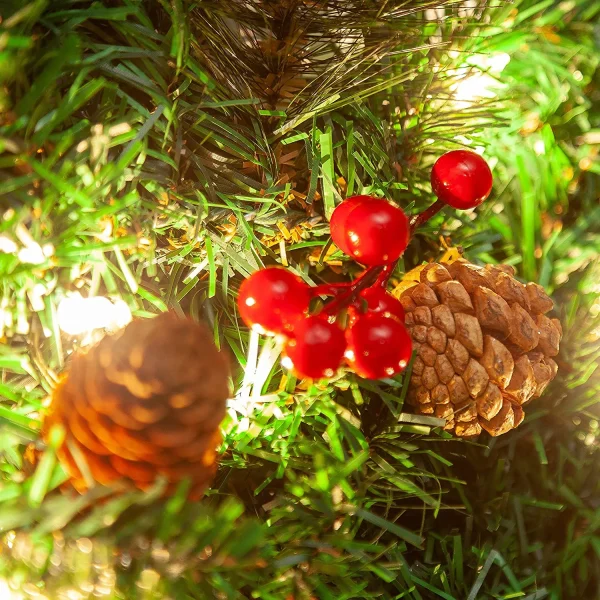 50 Lights Christmas Garland Prelit 9ft 7 50 Lights Christmas Garland Prelit 9ft - Image 5