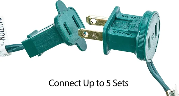 50 Lights Carolina Pine Artificial Garland 9ft 8 50 Lights Carolina Pine Artificial Garland 9ft - Image 6