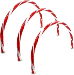 3pcs Candy Cane Arch Pathway Markers Lights 19.9in 10 3pcs Candy Cane Arch Pathway Markers Lights 19.9in -Christmas Decorations Candy Cane Arch Pathway Markers Lights 1 600x611 1