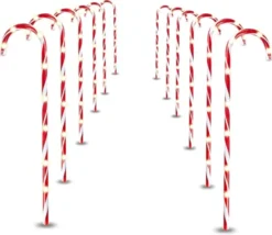 12pcs Christmas Candy Cane Pathway Lights 28in 9 12pcs Christmas Candy Cane Pathway Lights 28in -Christmas Decorations Candy Cane Pathway Markers 28in 5 600x521 1