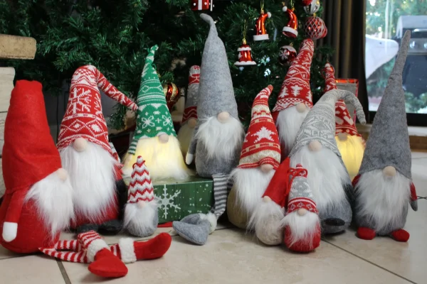 2pcs Couple Plush Gnome Ornaments Tabletop 3 2pcs Couple Plush Gnome Ornaments Tabletop